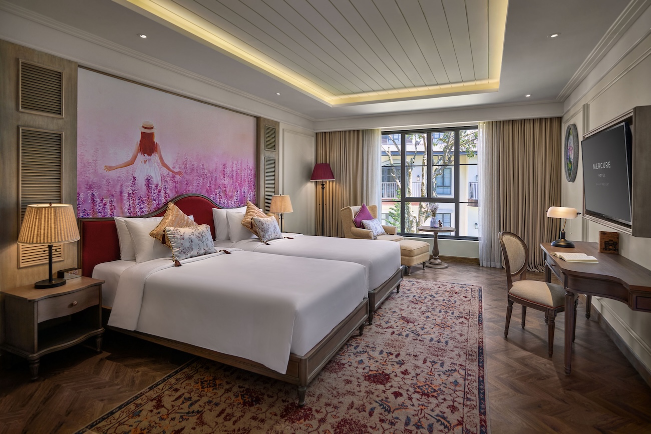 Phòng Executive Hollywood, 2 single beds – Executive Pass